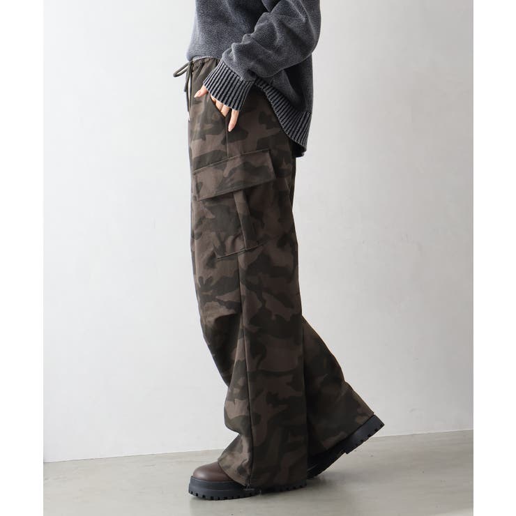 迷彩カーゴパンツ[品番：SPRW0010762]｜SpRay（スプレイ）のレディース