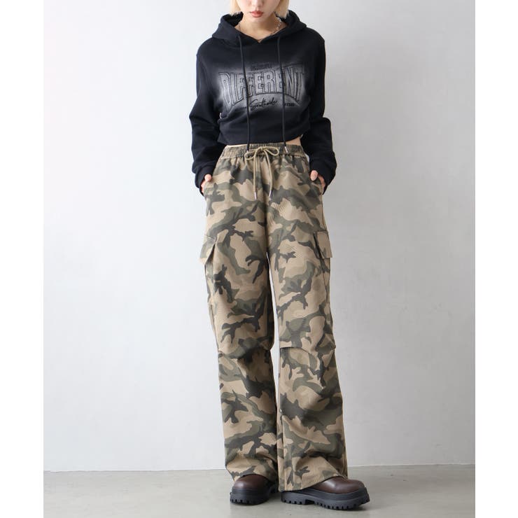 ✨美品✨KAPITAL　カモフラージュ柄　鹿　アミッシュパンツ　ガウチョ　日本製 ✨美品✨KAPITAL カモフラージュ柄 鹿 アミッシュパンツ ガウチョ 日本