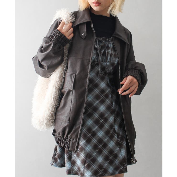 ヴィンテージレザーブルゾン | SpRay | 詳細画像23 