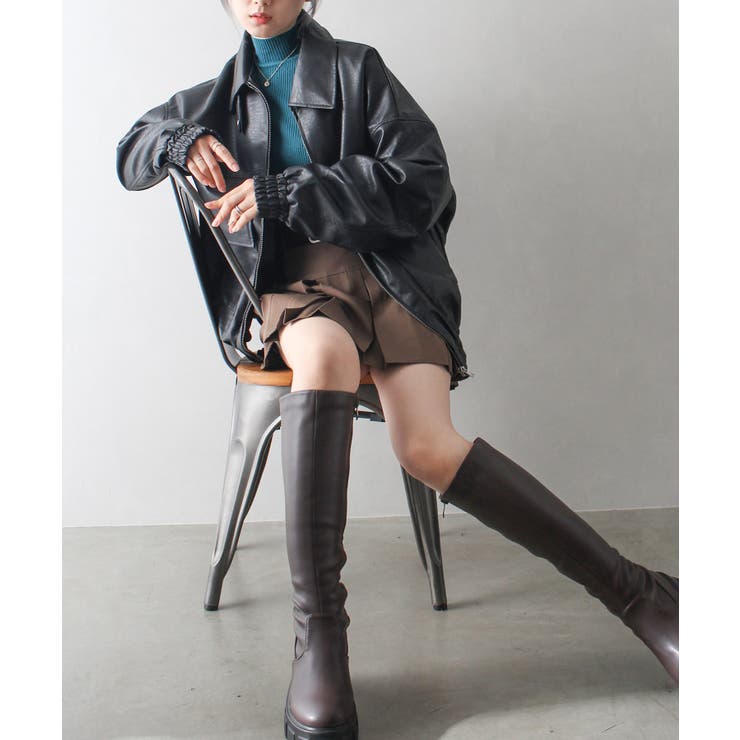 ヴィンテージレザーブルゾン | SpRay | 詳細画像25 