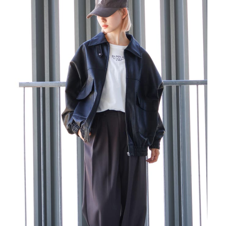 ヴィンテージレザーブルゾン | SpRay | 詳細画像2 