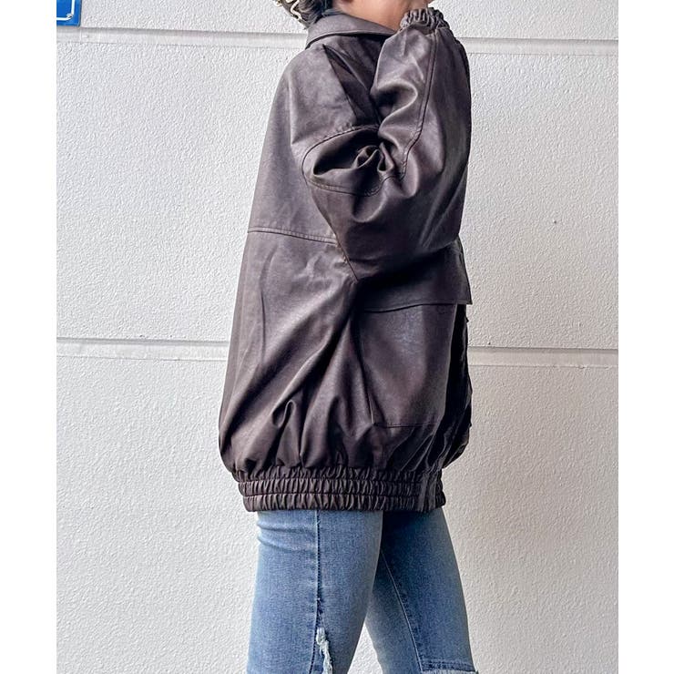 ヴィンテージレザーブルゾン | SpRay | 詳細画像33 