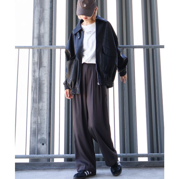 ヴィンテージレザーブルゾン | SpRay | 詳細画像4 