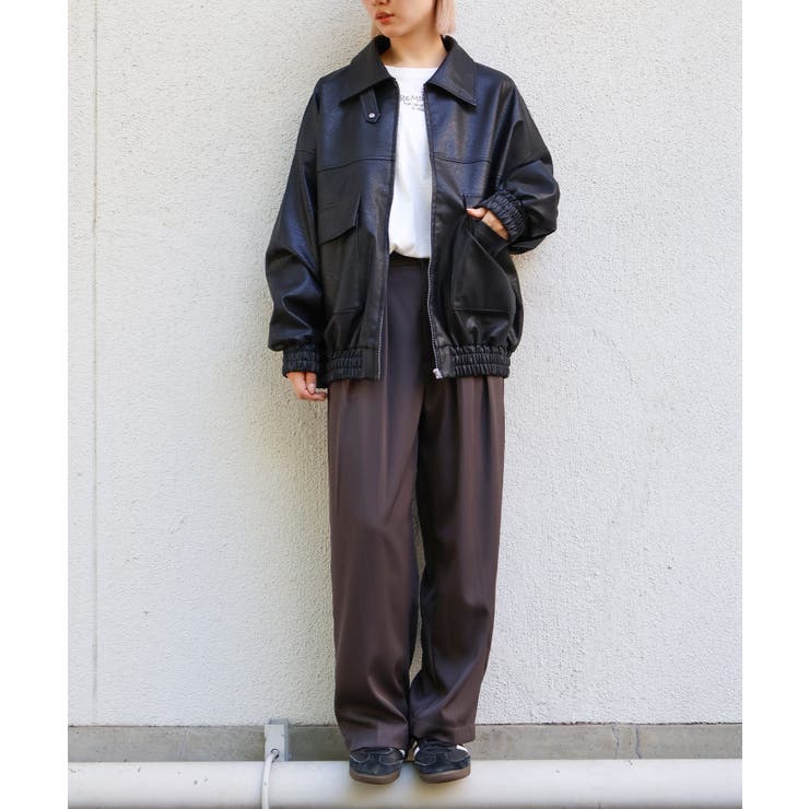 ヴィンテージレザーブルゾン | SpRay | 詳細画像5 