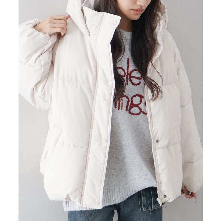 裾ラウンドフェイクダウン | SpRay | 詳細画像14 