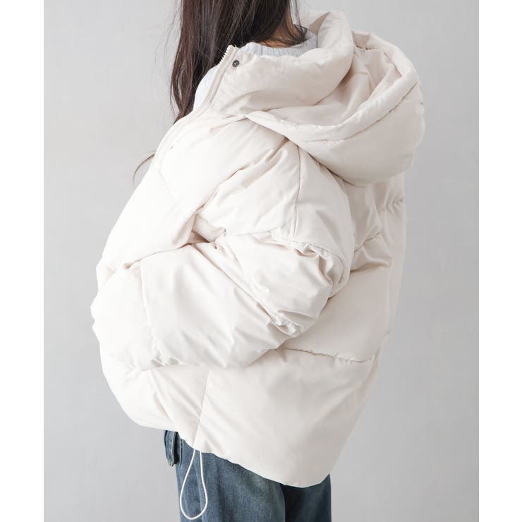 裾ラウンドフェイクダウン | SpRay | 詳細画像15 