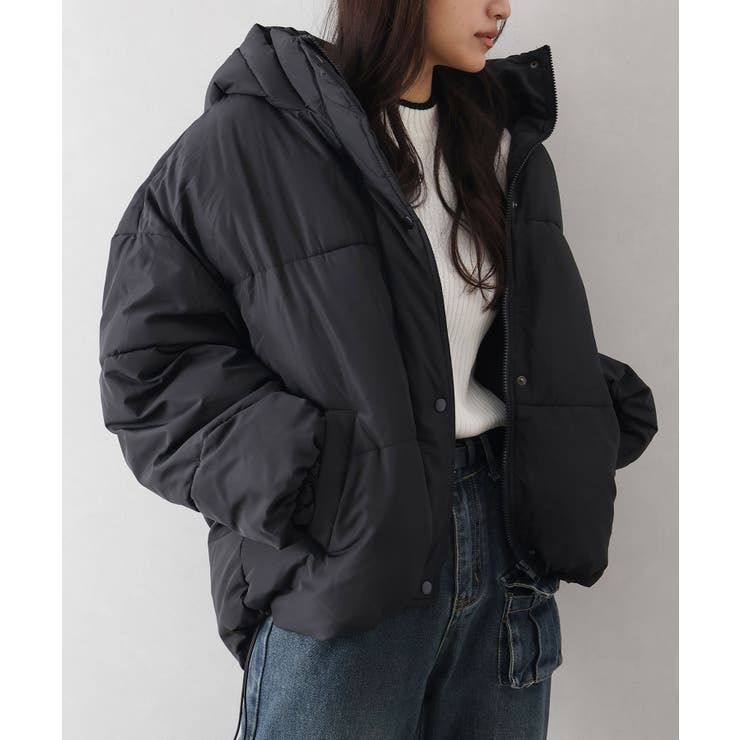 裾ラウンドフェイクダウン | SpRay | 詳細画像3 