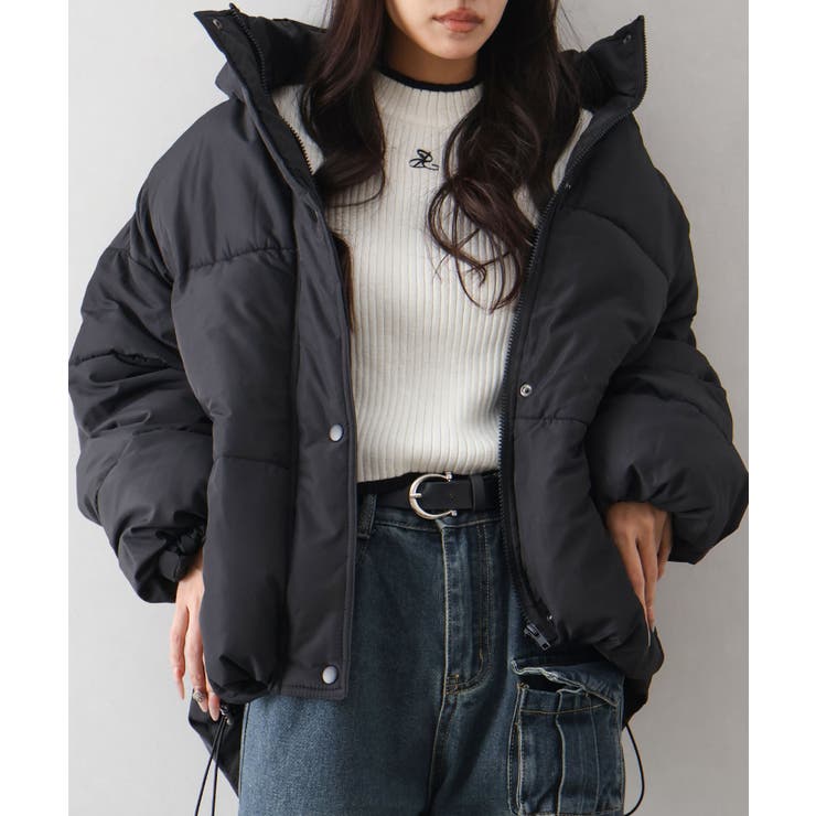 裾ラウンドフェイクダウン | SpRay | 詳細画像4 