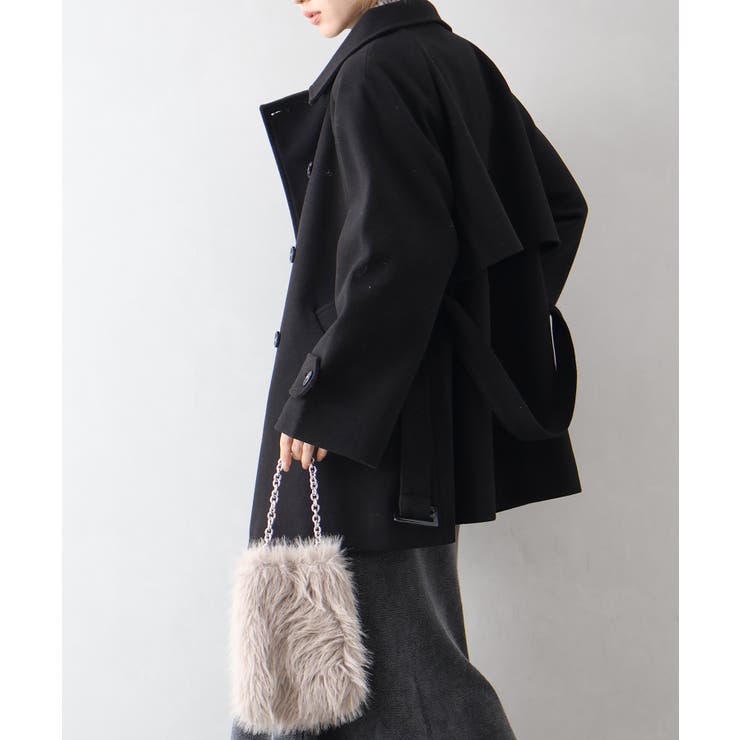 ミドル丈丈トレンチコート | SpRay | 詳細画像10 