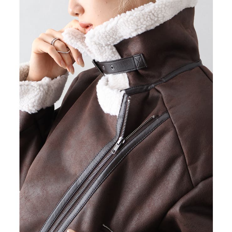 フェイクレザームートン | SpRay | 詳細画像9 