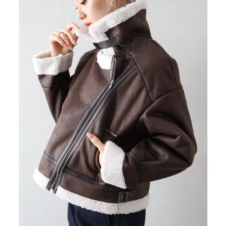 フェイクレザームートン | SpRay | 詳細画像10 