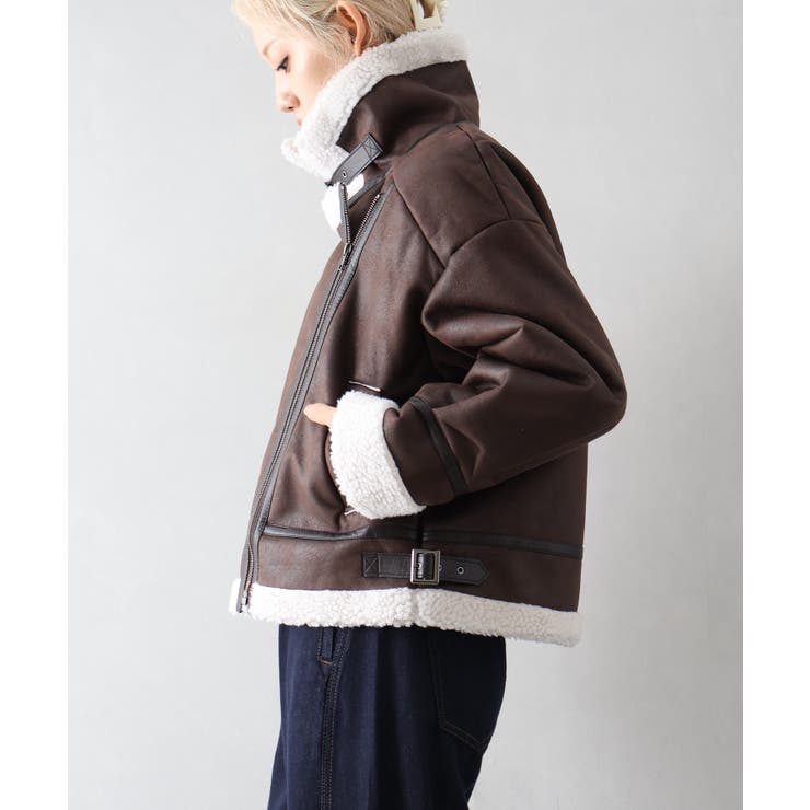 フェイクレザームートン | SpRay | 詳細画像14 