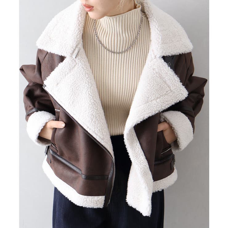 フェイクレザームートン | SpRay | 詳細画像3 