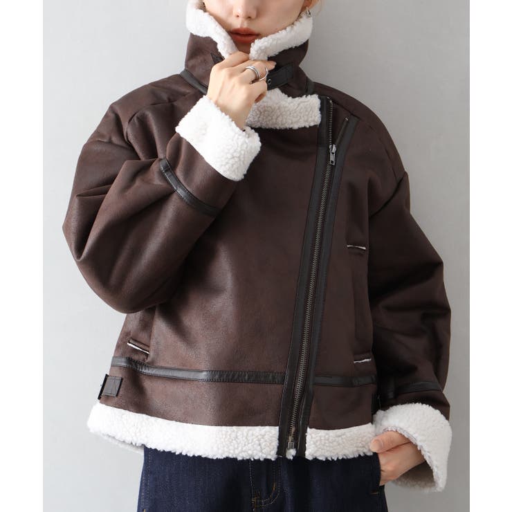 フェイクレザームートン | SpRay | 詳細画像6 