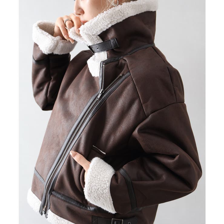 フェイクレザームートン | SpRay | 詳細画像7 