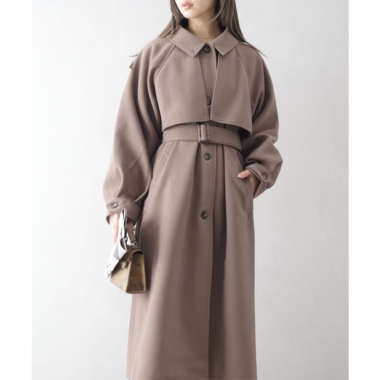 アレンジカラーロングコート | SpRay | 詳細画像12 