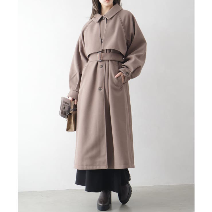 アレンジカラーロングコート | SpRay | 詳細画像14 