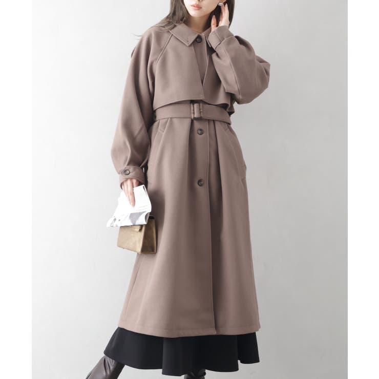 アレンジカラーロングコート | SpRay | 詳細画像16 