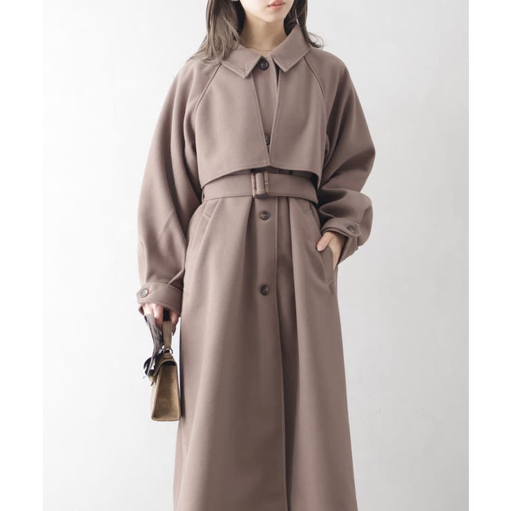 アレンジカラーロングコート | SpRay | 詳細画像17 