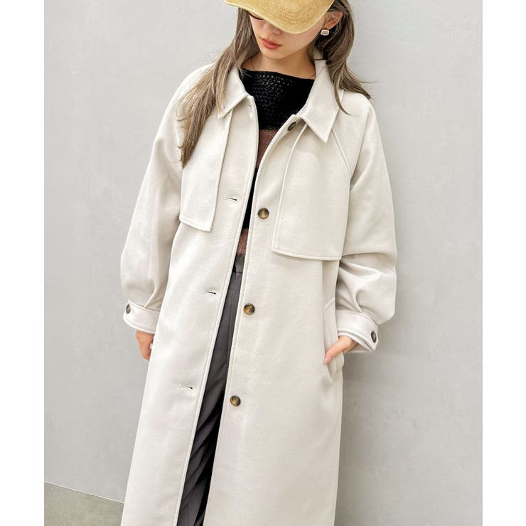 アレンジカラーロングコート | SpRay | 詳細画像26 