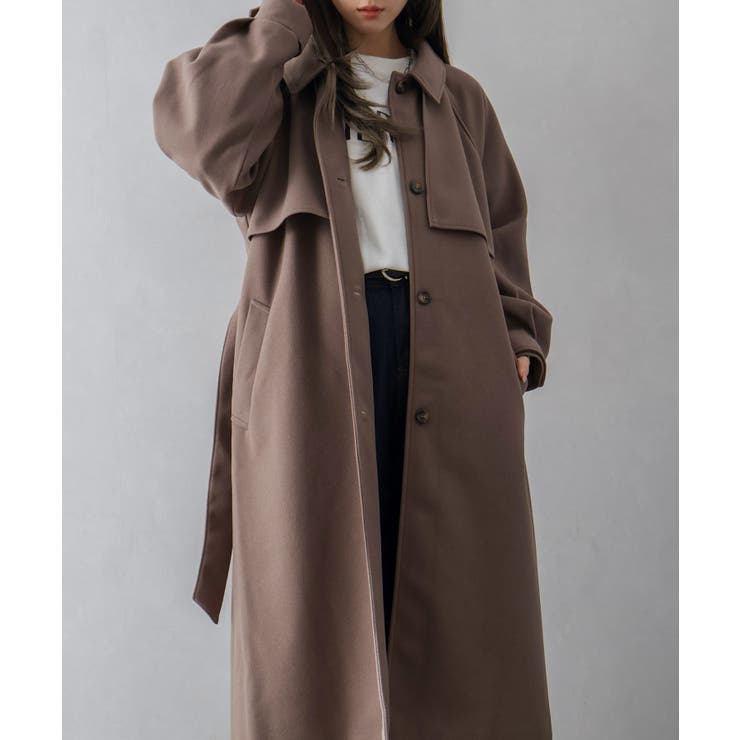 アレンジカラーロングコート | SpRay | 詳細画像2 