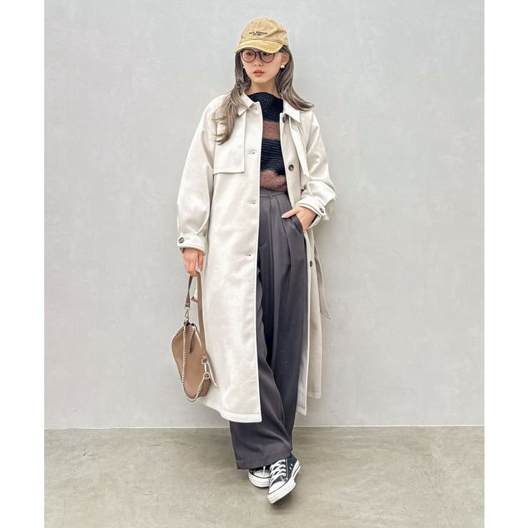 アレンジカラーロングコート | SpRay | 詳細画像28 