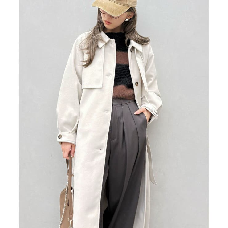 アレンジカラーロングコート | SpRay | 詳細画像29 