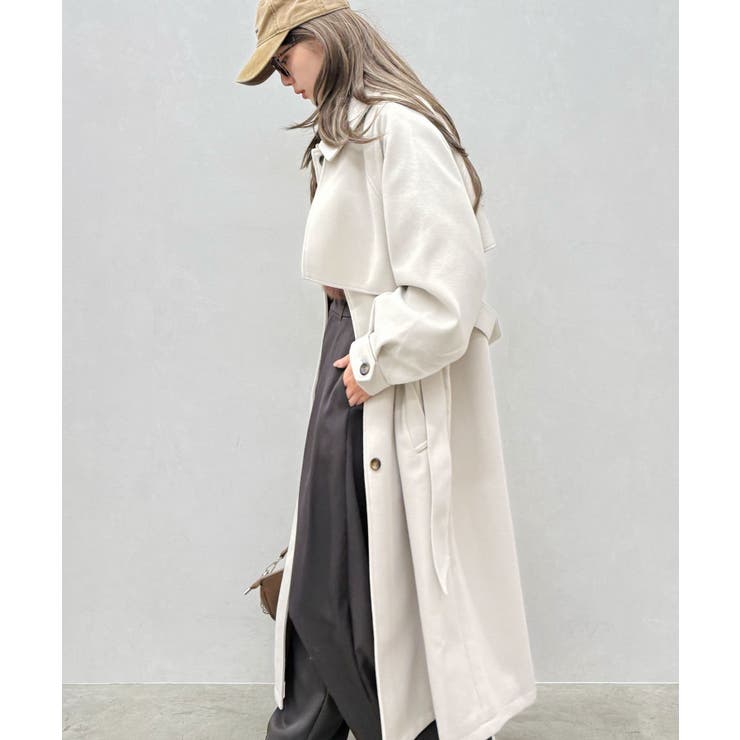 アレンジカラーロングコート | SpRay | 詳細画像31 