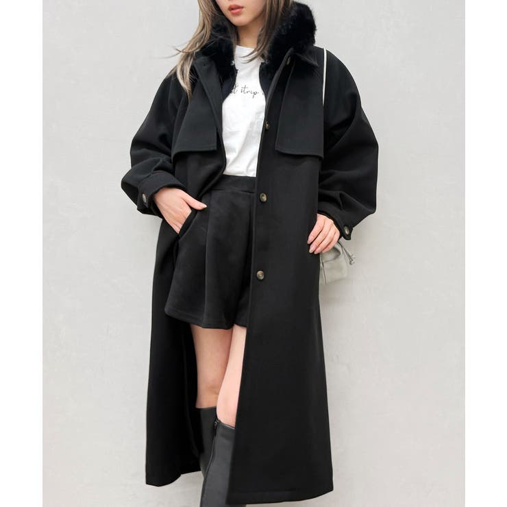 アレンジカラーロングコート | SpRay | 詳細画像37 