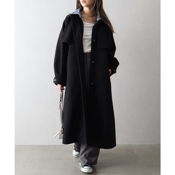 アレンジカラーロングコート | SpRay | 詳細画像40 