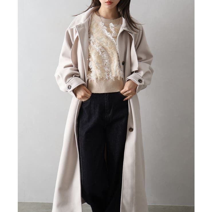 アレンジカラーロングコート | SpRay | 詳細画像55 