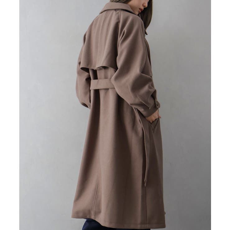 アレンジカラーロングコート | SpRay | 詳細画像6 