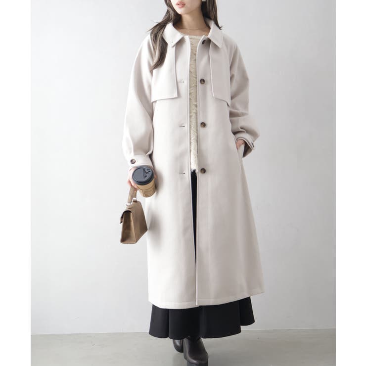 アレンジカラーロングコート | SpRay | 詳細画像7 