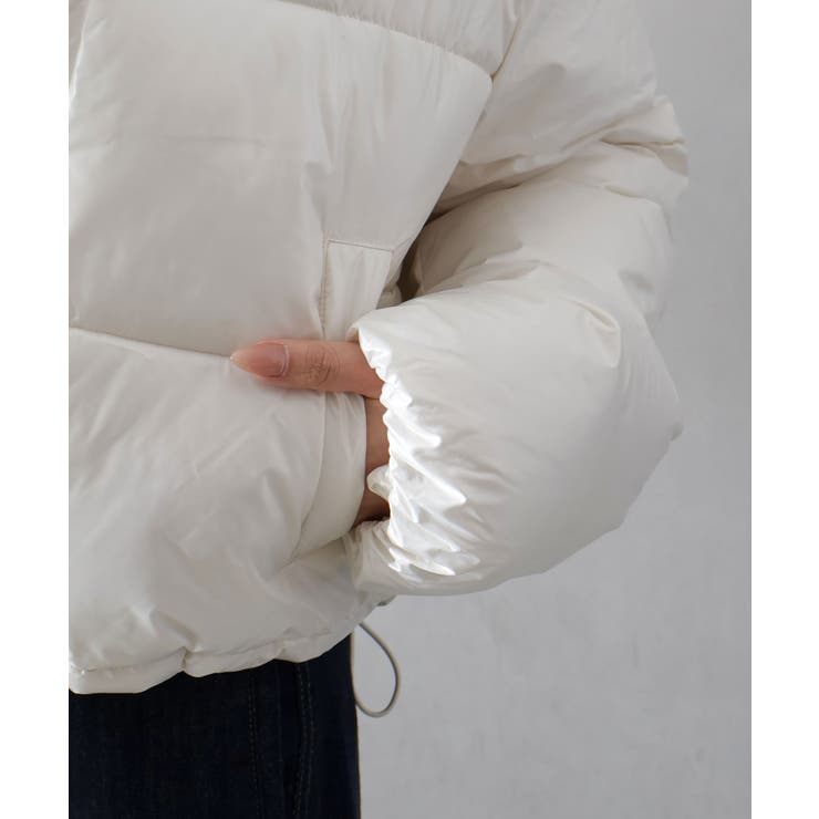 メタリック中綿スタンドコート | SpRay | 詳細画像11 