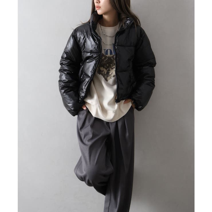 メタリック中綿スタンドコート | SpRay | 詳細画像27 