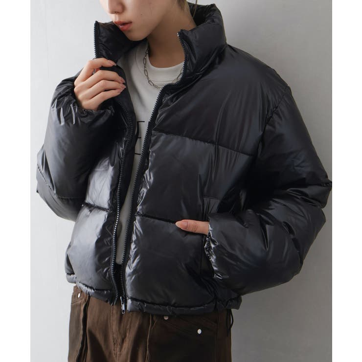 メタリック中綿スタンドコート | SpRay | 詳細画像4 