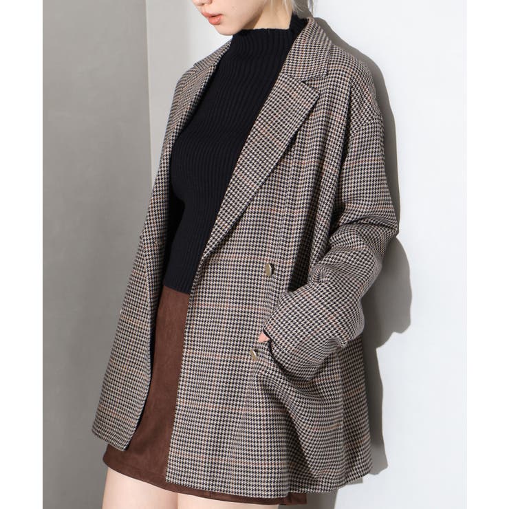 チェックWテーラードジャケット | SpRay | 詳細画像21 