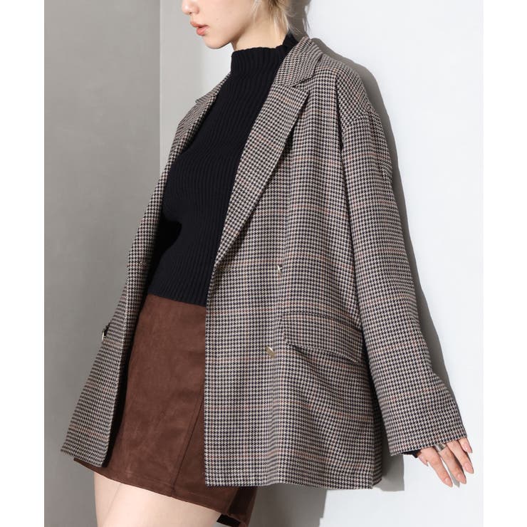 チェックWテーラードジャケット | SpRay | 詳細画像22 