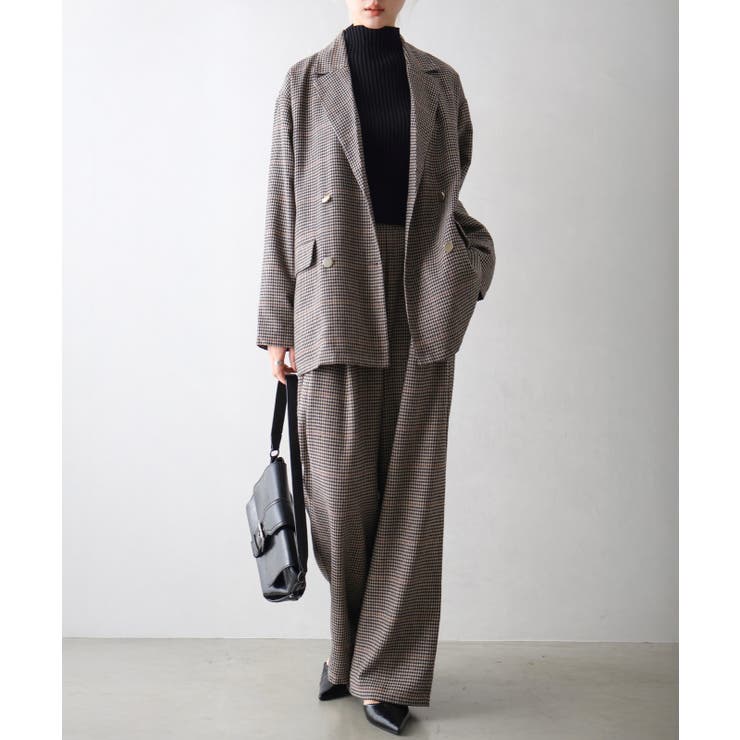 チェックWテーラードジャケット | SpRay | 詳細画像23 