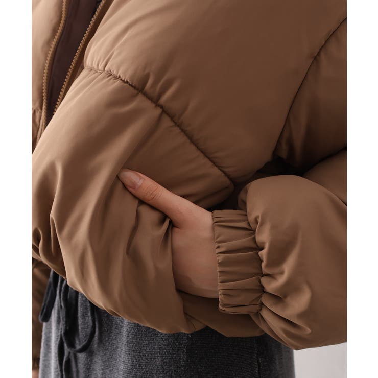 中綿スタンドショートジャケット | SpRay | 詳細画像10 