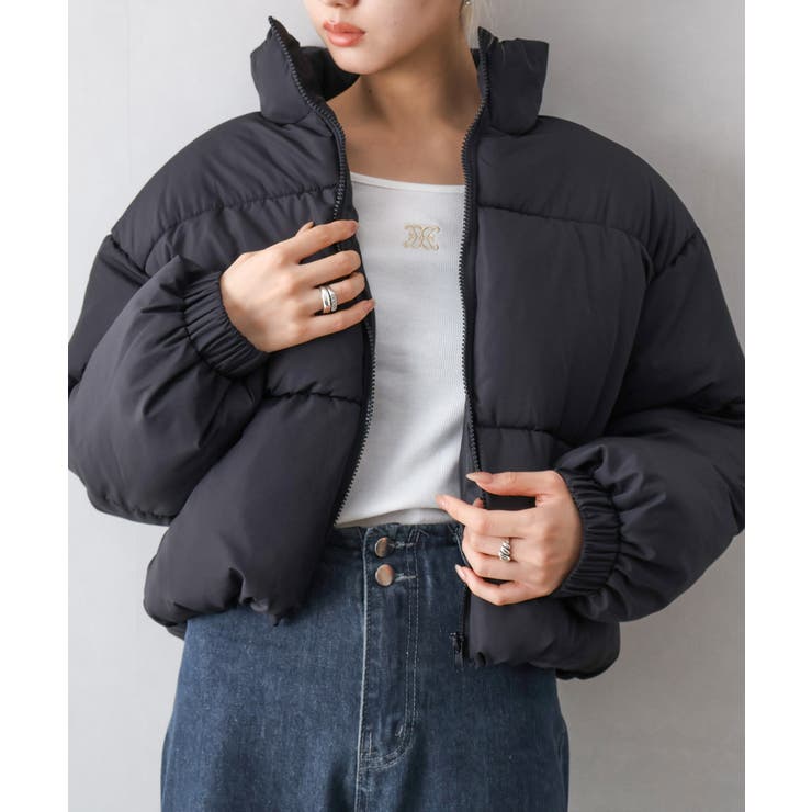 中綿スタンドショートジャケット[品番：SPRW0010795]｜SpRay（スプレイ