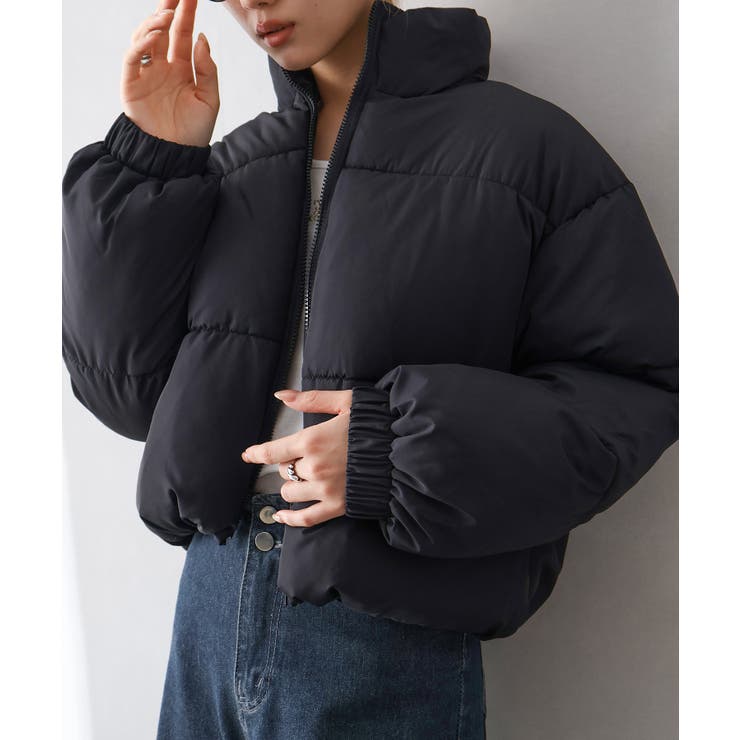 中綿スタンドショートジャケット | SpRay | 詳細画像14 