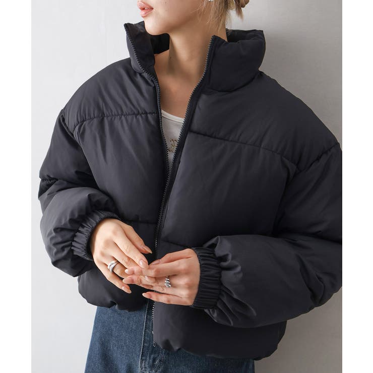 中綿スタンドショートジャケット | SpRay | 詳細画像15 