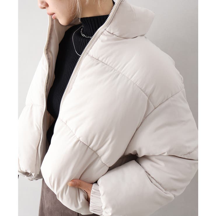 中綿スタンドショートジャケット | SpRay | 詳細画像19 