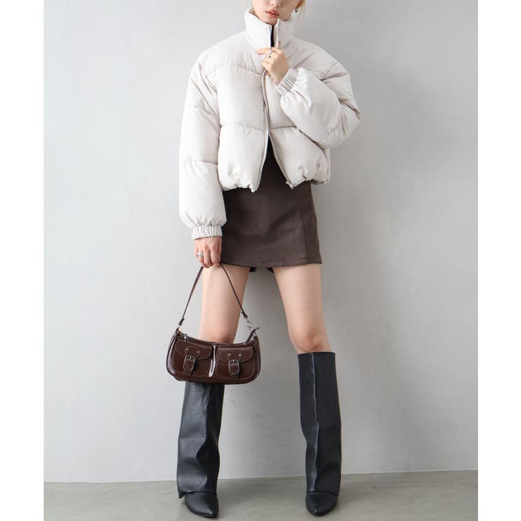 中綿スタンドショートジャケット | SpRay | 詳細画像20 