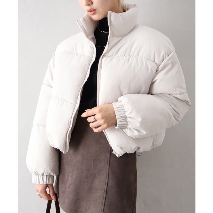 中綿スタンドショートジャケット[品番：SPRW0010795]｜SpRay（スプレイ