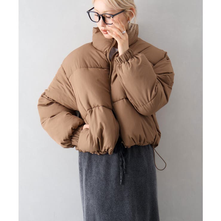 中綿スタンドショートジャケット[品番：SPRW0010795]｜SpRay（スプレイ