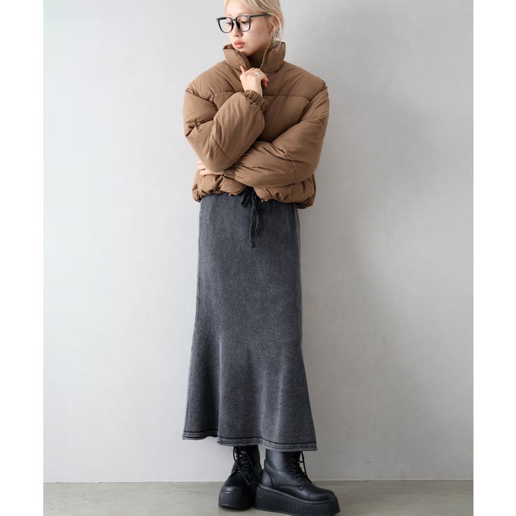 中綿スタンドショートジャケット | SpRay | 詳細画像7 