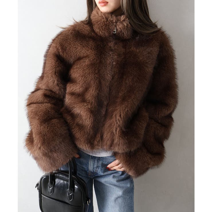 MIXファースタンドZIPブルゾン | SpRay | 詳細画像9 