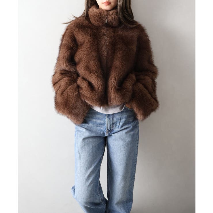 MIXファースタンドZIPブルゾン | SpRay | 詳細画像11 